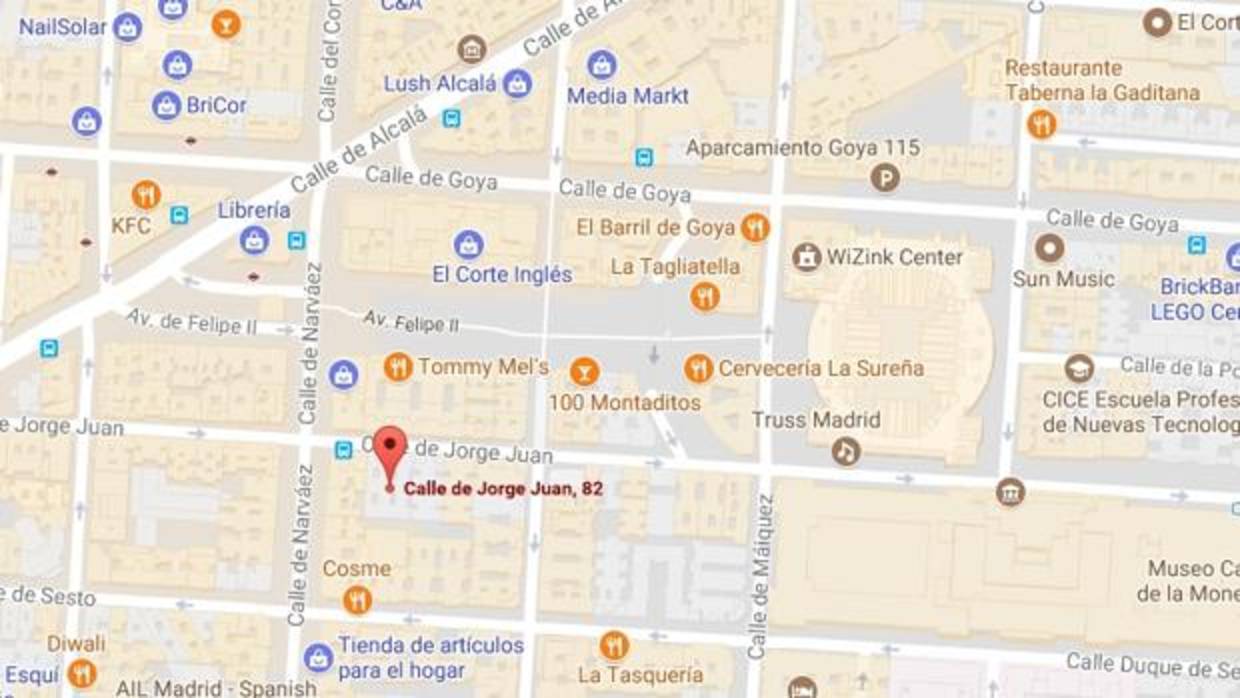 Un hombre acuchilla a su pareja en el barrio de Salamanca