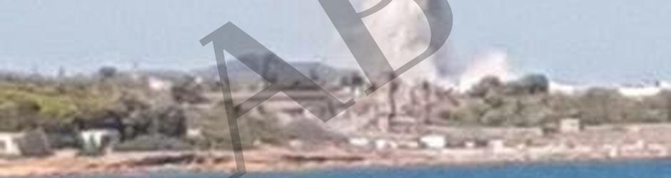 Imagen que manejan los investigadores de la segunda explosión de la vivienda de Alcanar