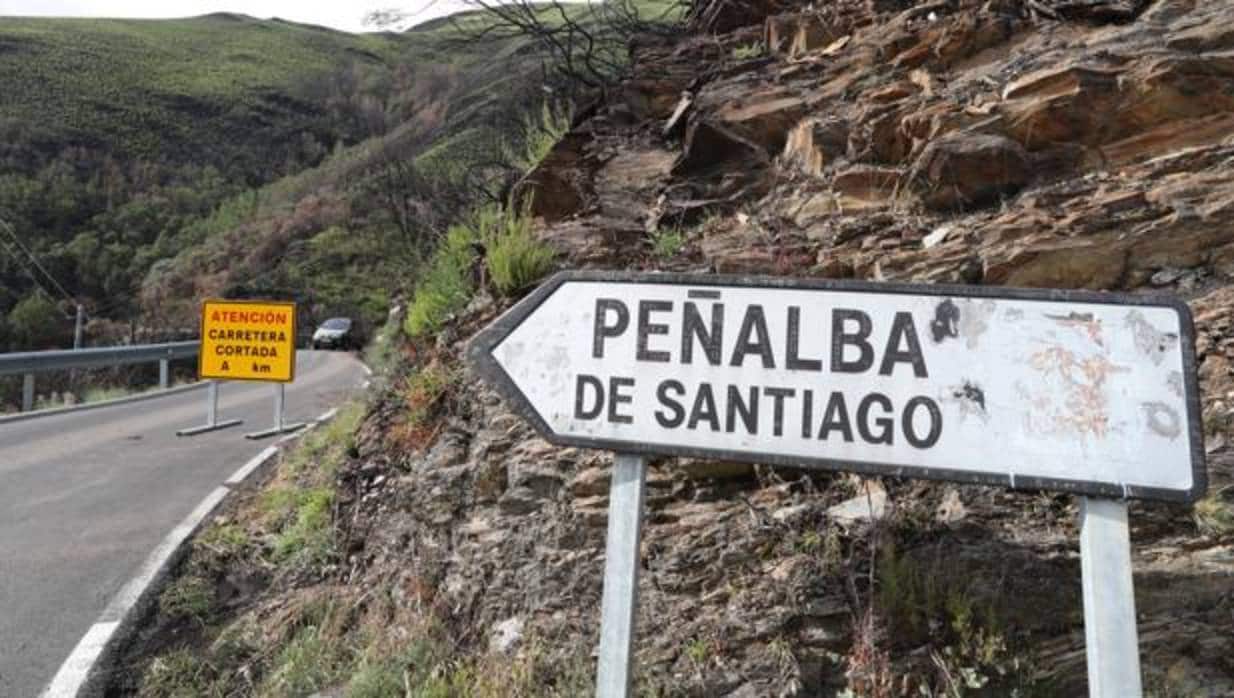La Diputación Provincial de León ha habilitado un acceso provisional por la pista de San Cristóbal de Valdueza