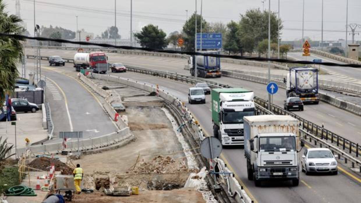 Imagen del lugar del accidente