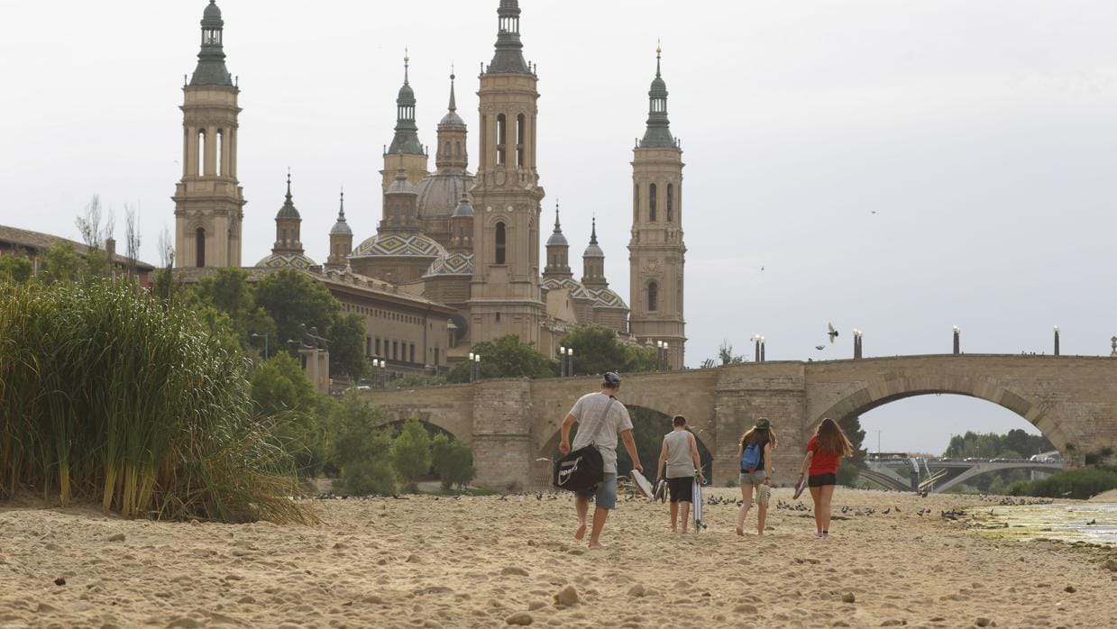 La sequía ha azotado con crudeza al Ebro este verano