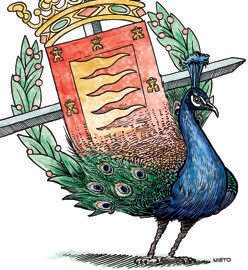 Ilustración de José María Nieto para la edición especial de Fiestas de Valladolid de ABC Castilla y León