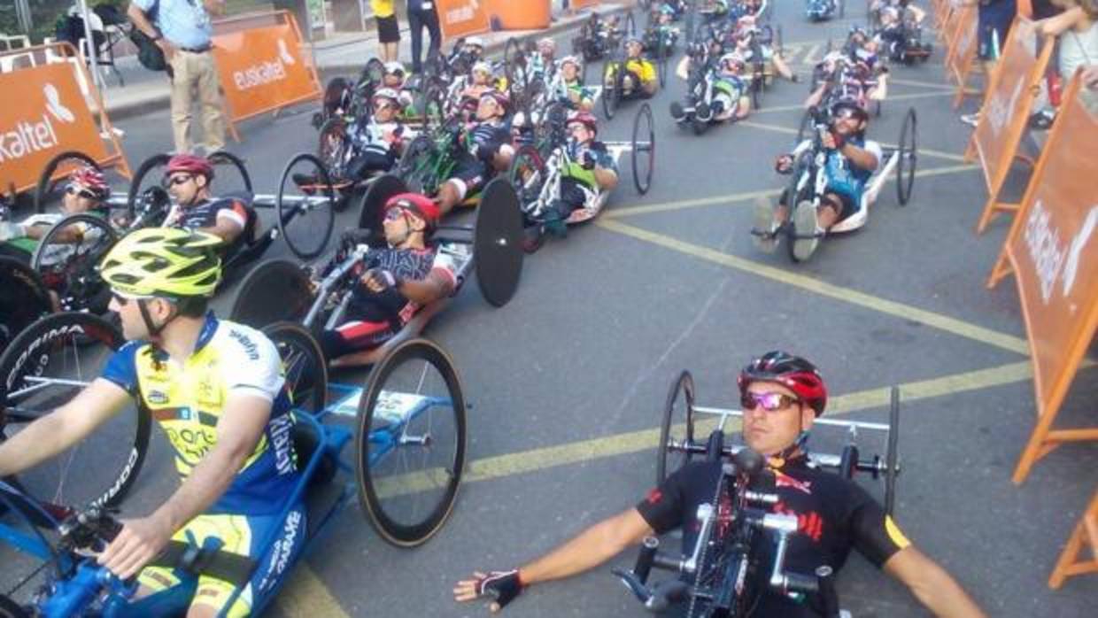 Carrera de handbike