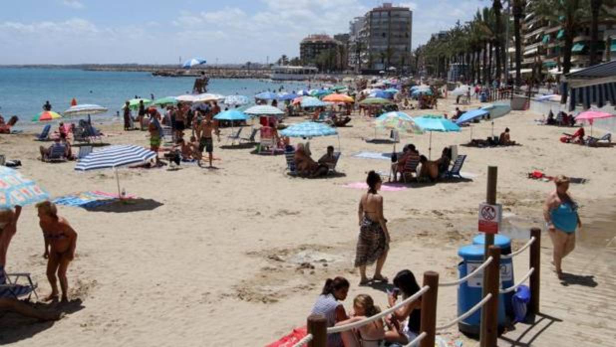 Playa del Cura en Torrevieja