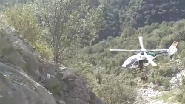 Una ciclista alemana muere en Huesca al despeñarse por un barranco