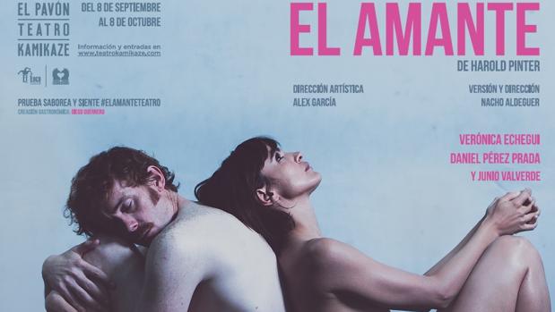 «El amante» llega al Teatro Kamikaze, con un acompañamiento muy especial