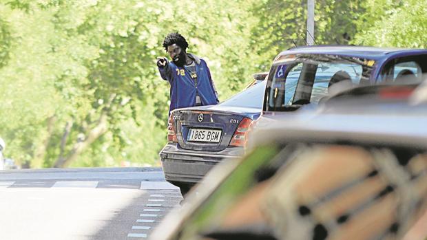 Los vecinos de Chamberí se hartan de los gorrillas