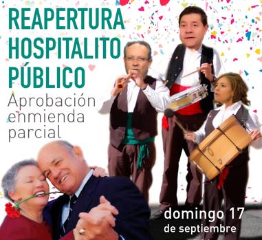 «Hospitalito Ya» celebra este domingo una fiesta en la plaza del Rojas