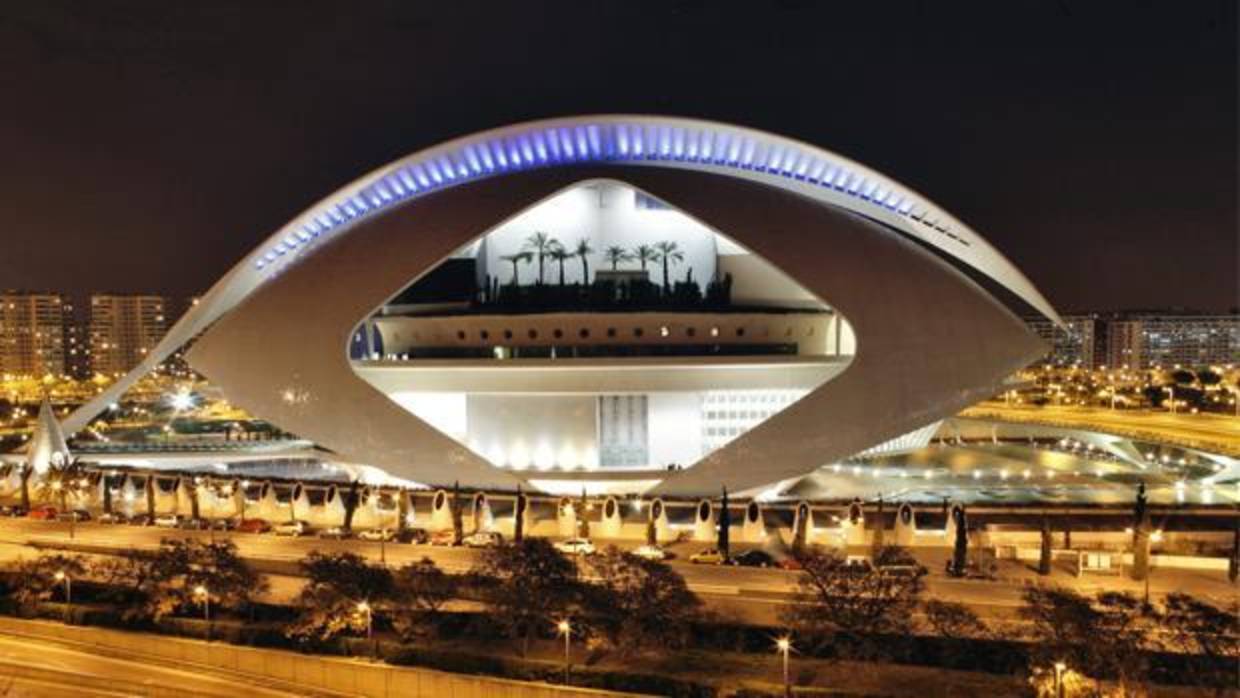 Imagen del Palau de les Arts Reina Sofía de Valencia