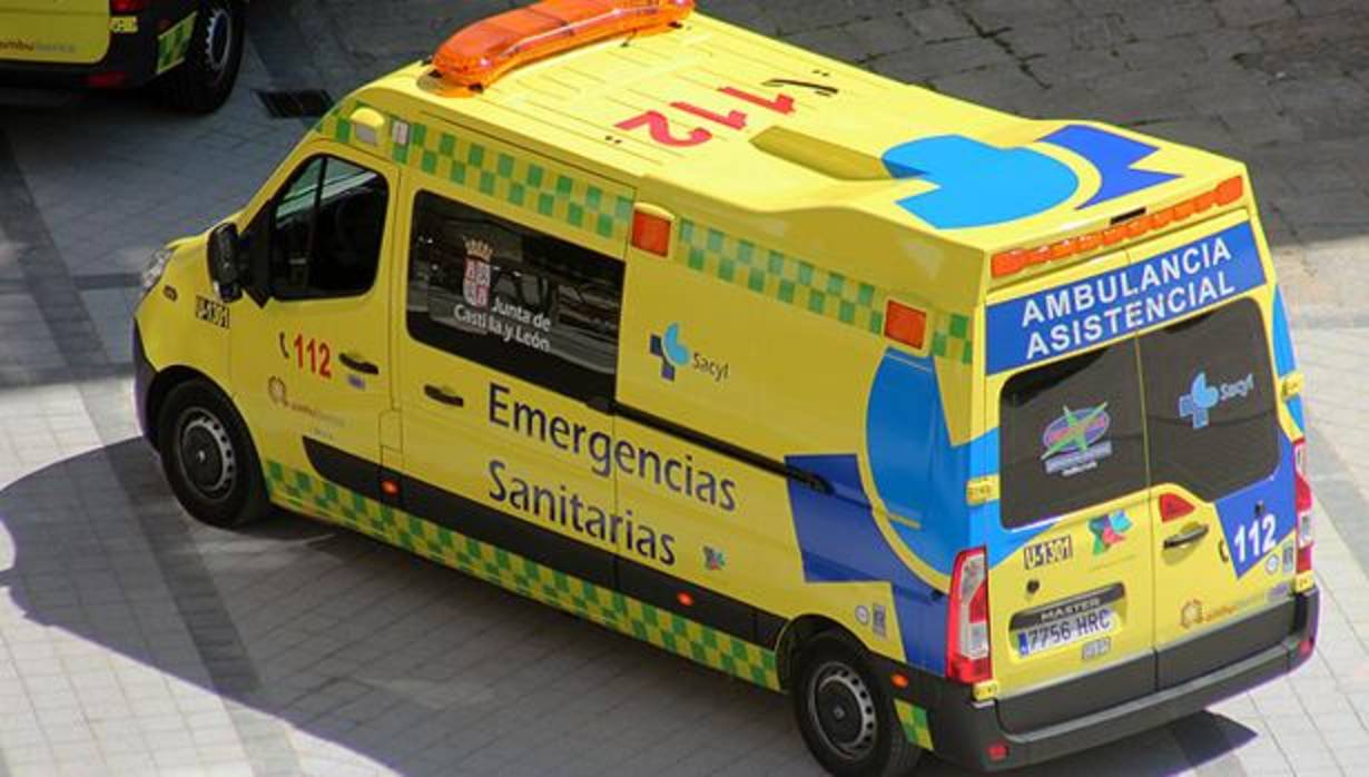 Los heridos han sido trasladados en ambulancia al Hospital de Burgos