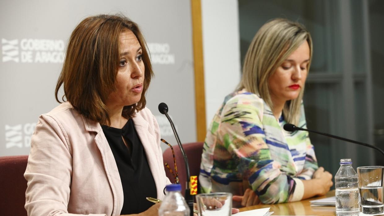 Mayte Pérez, consejera de Educación del Gobierno aragonés