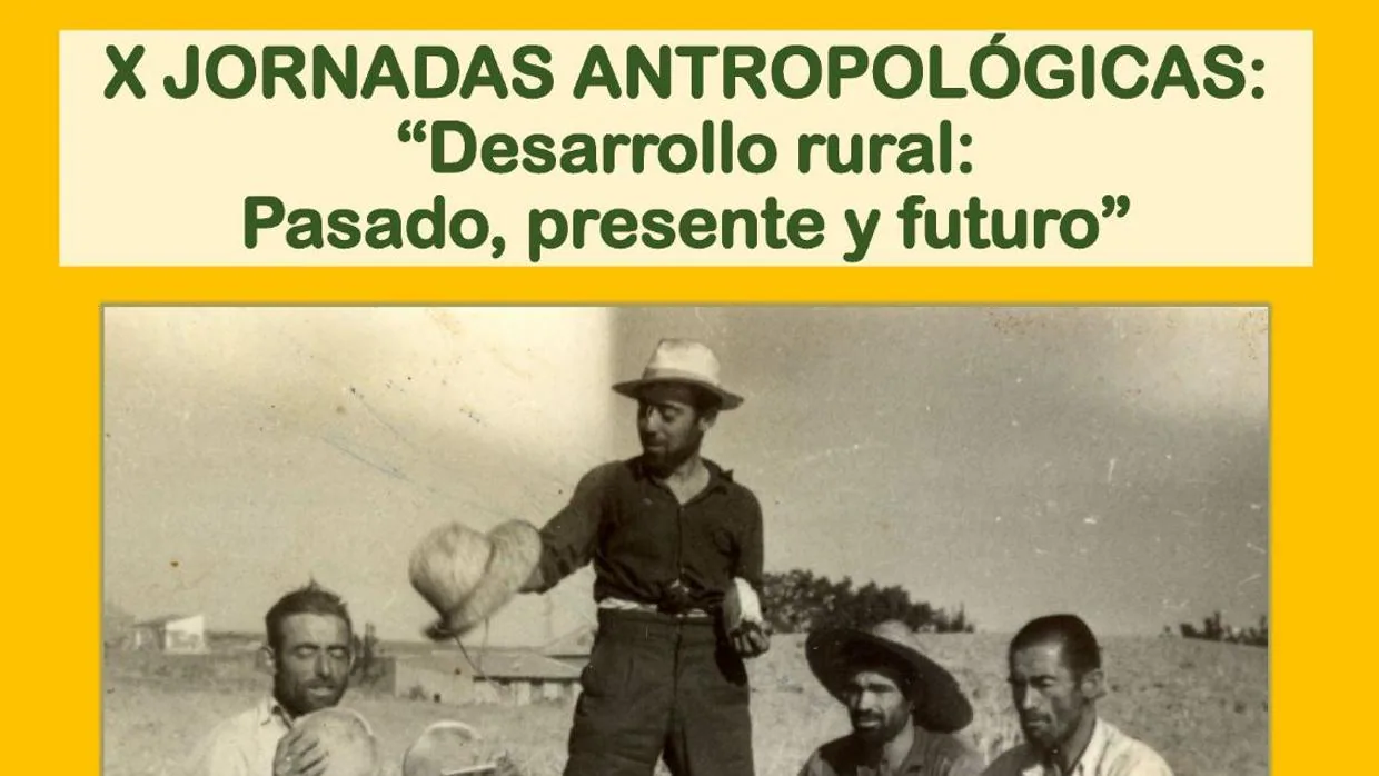 Imagen del cartel de las Jornadas Antropológicas de la Sierra de San Vicente