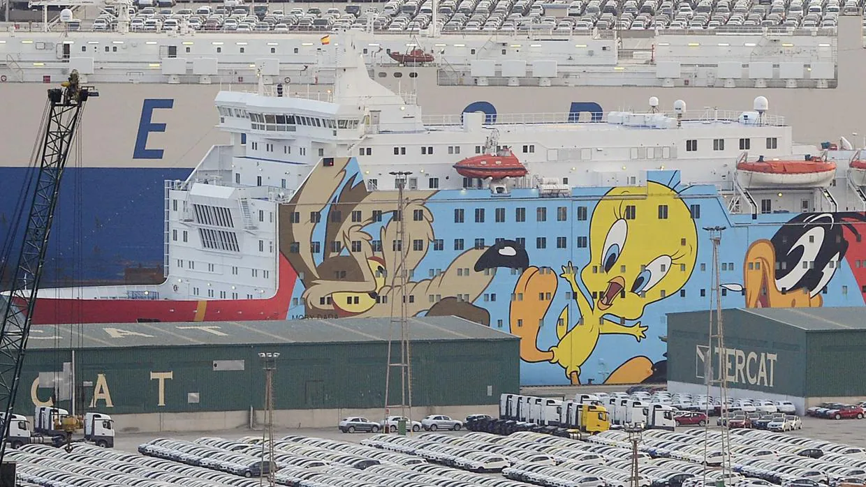 El barco Moby Dada, en Barcelona