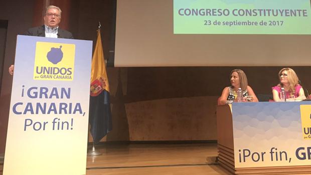 Bravo de Laguna lanza a Unidos por Gran Canaria a las elecciones de 2019