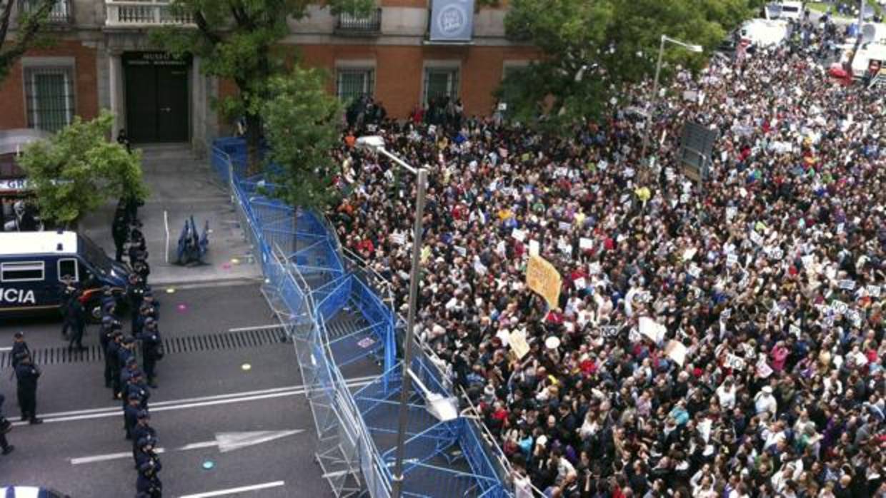 Protesta «Rodea el Congreso», en 2012