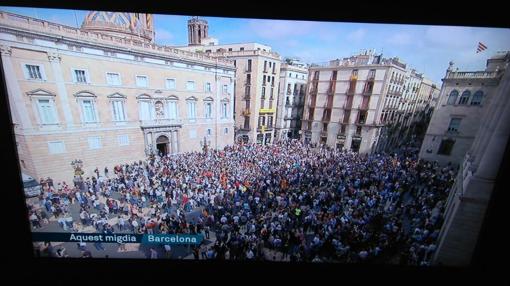 Imagen de la programación de TV3 tomada este lunes