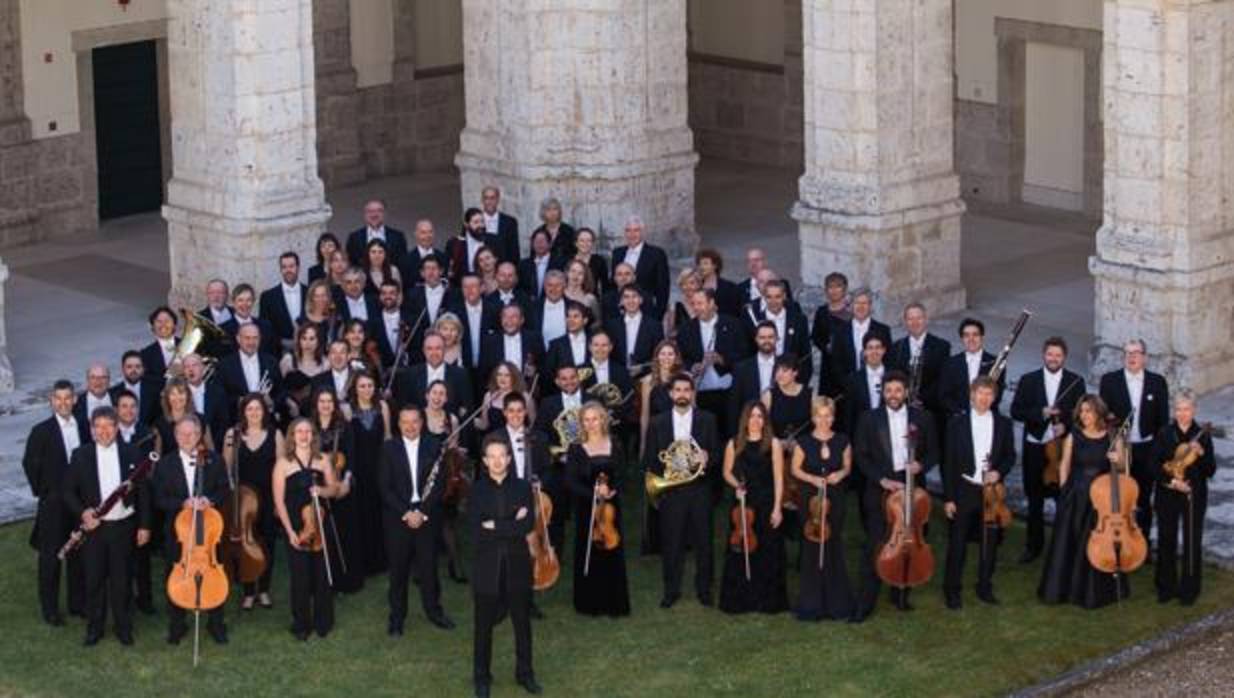 Integrantes de la Orquesta Sinfónica de Castilla y León