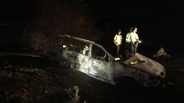 Mueren calcinados en el interior de su coche tras sufrir un accidente en Guadalix de la Sierra