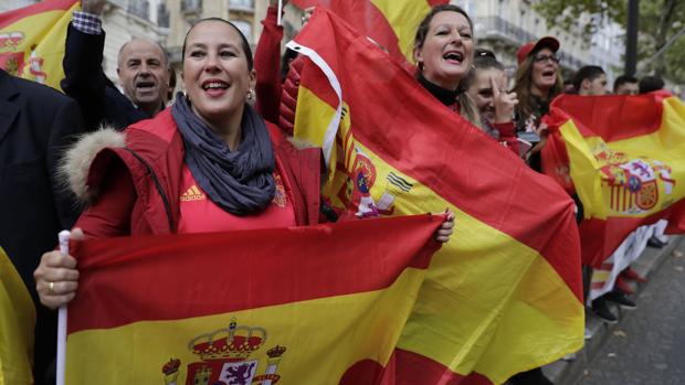 Manifestaciones a favor de la unidad en las principales capitales europeas