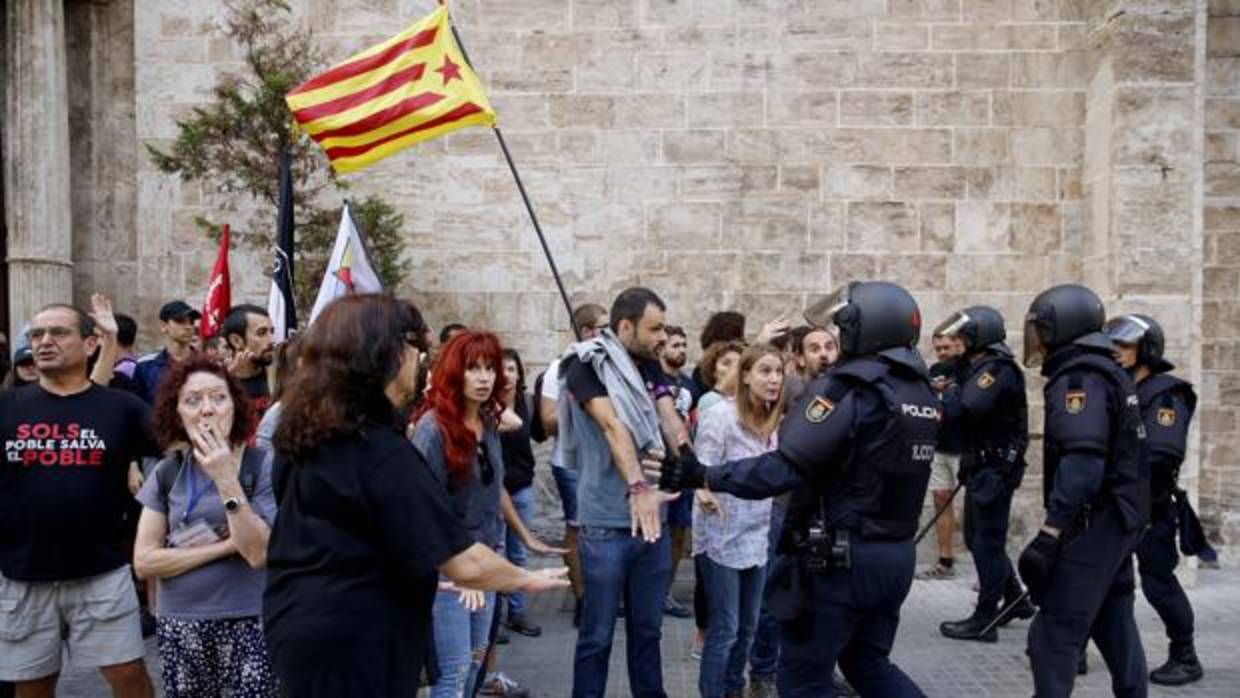 Imagen tomada este lunes en Valencia