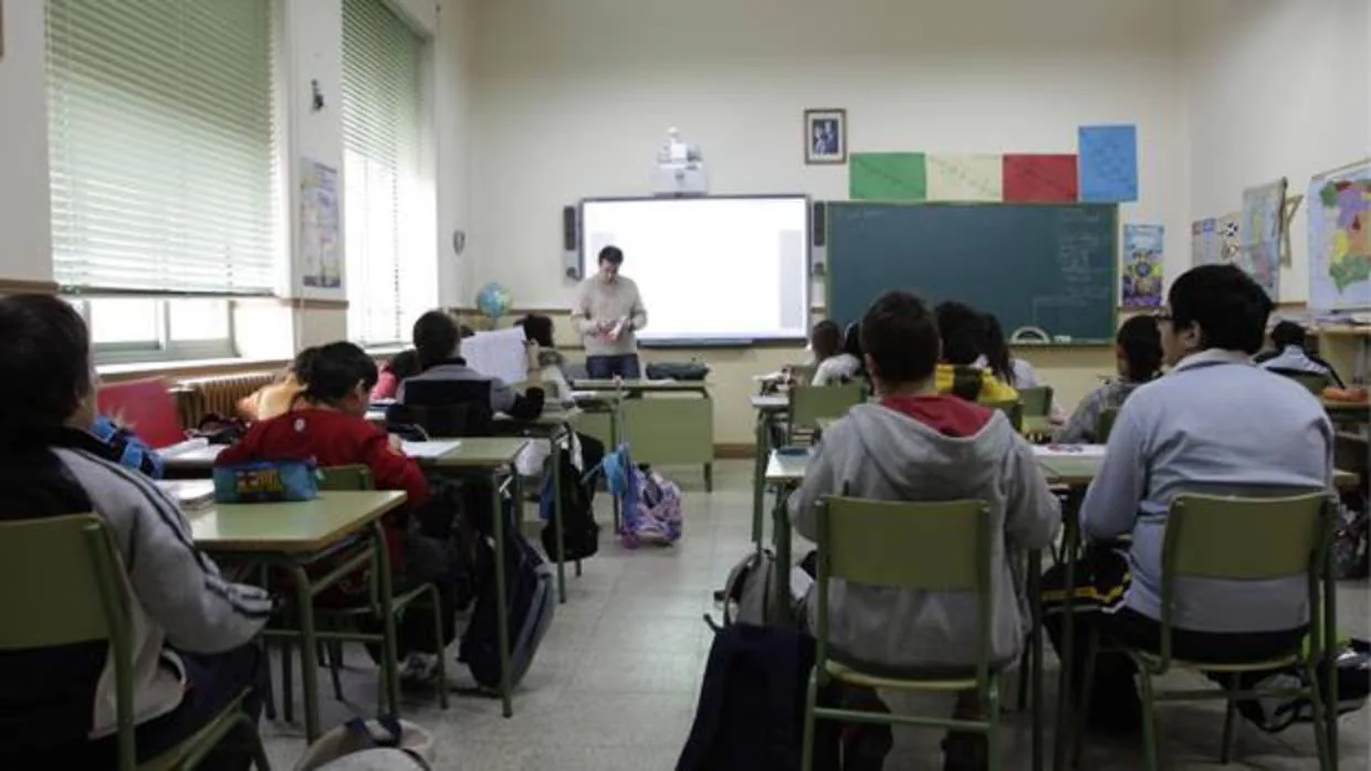 Pizarras digitales en el colegio público García Quintana de Valladolid
