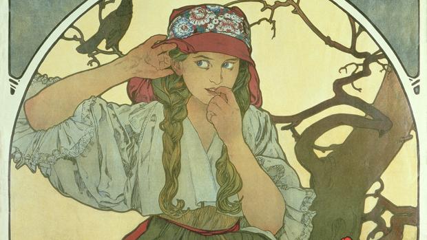 Alphonse Mucha, en el Palacio de Gaviria: Madrid dedica una exposición al inventor del Art Nouveau