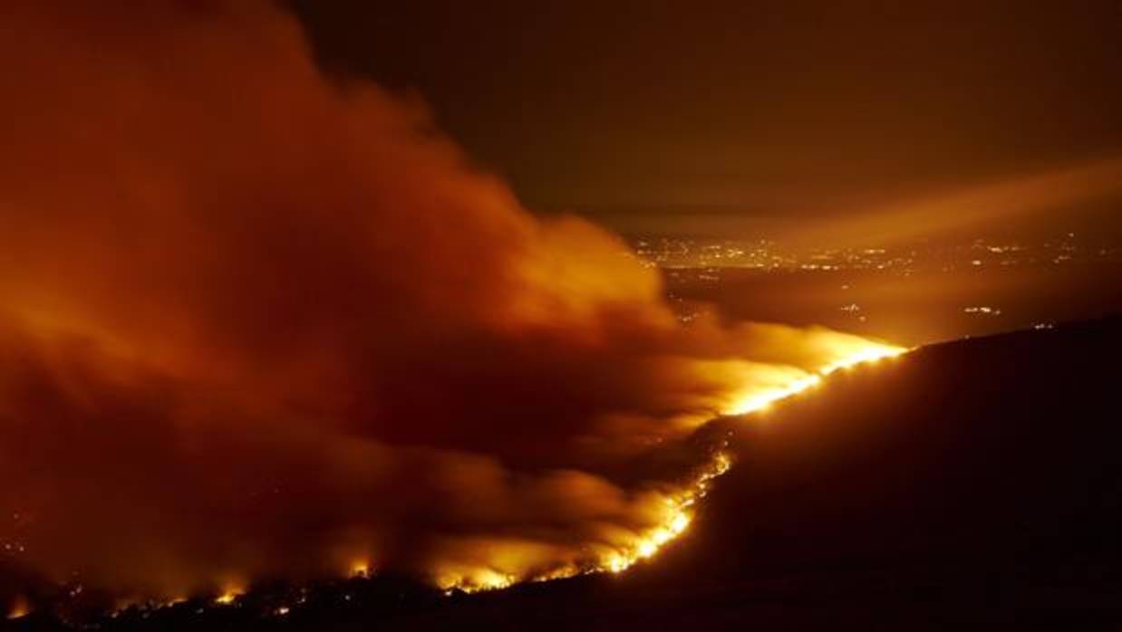Incendio en el municipio lucense de Chantada