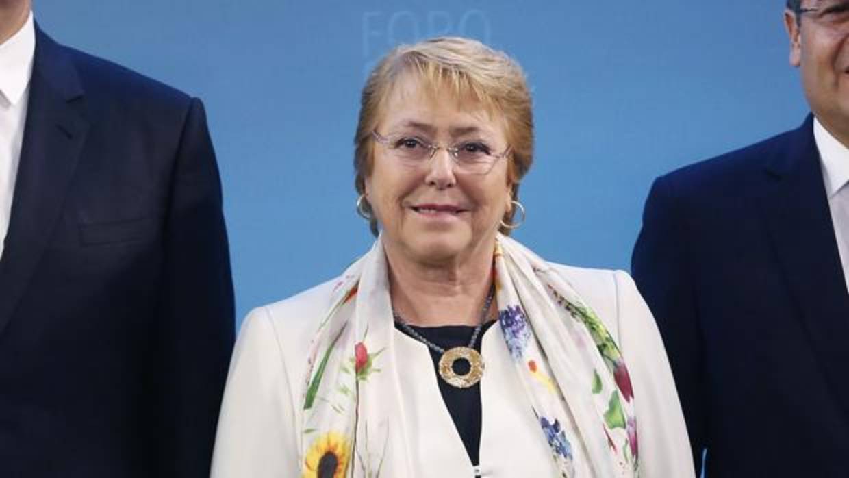 La presidenta chilena, Michelle Bachelet