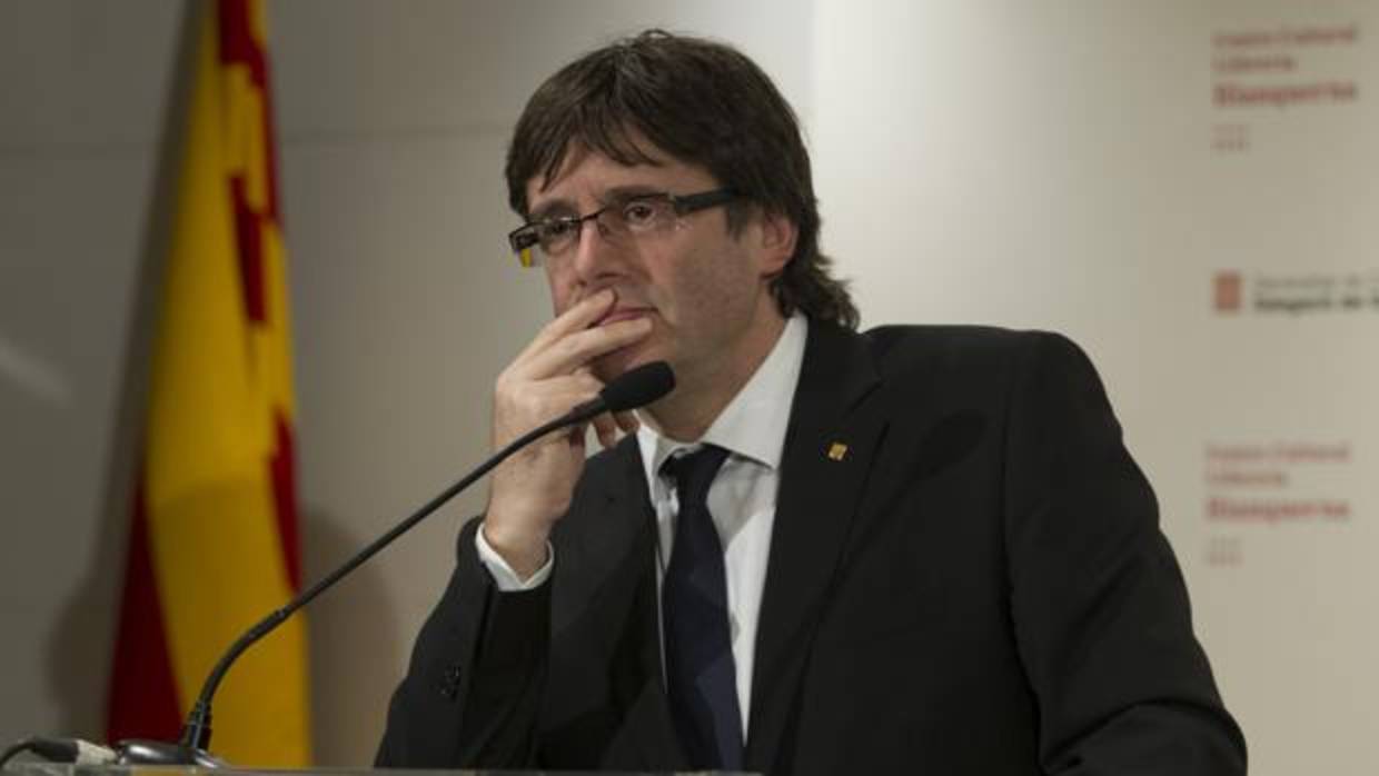 El presidente de la Generalitat, Carles Puigdemont