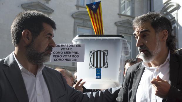 A prisión Jordi Sánchez y Jordi Cuixart, los agitadores del independentismo