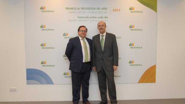 La empresa toledana Inael, ganadora de uno de los premios de Iberdrola al Proveedor del 2017