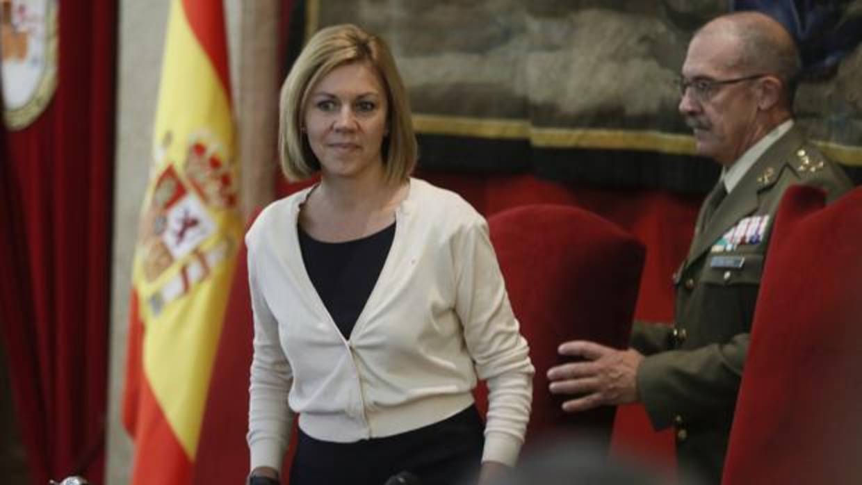 María Dolores de Cospedal, ministra de Defensa