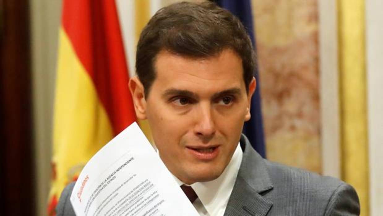 Albert Rivera, presidente de Ciudadanos