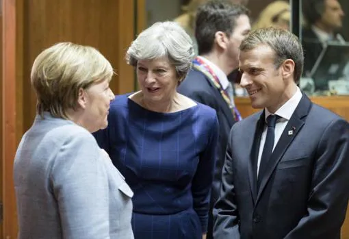 Merkel, May y Macron han sido firmes en su apoyo a la legalidad española