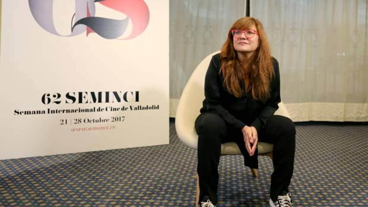Isabel Coixet, ayer en la Semana Internacional de Cine (Seminci) de Valladolid
