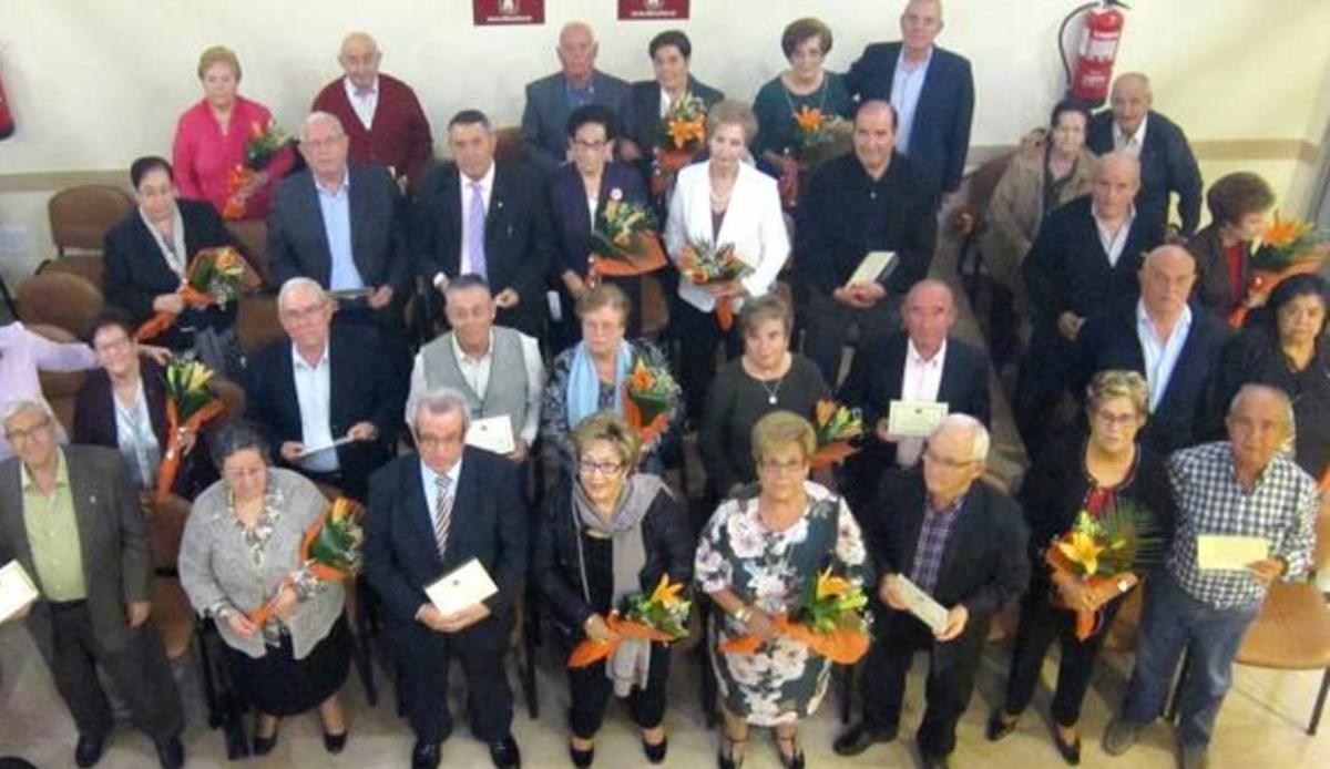 Matrimonios homenajeados