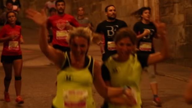 La carrera nocturna de Toledo, en vídeo