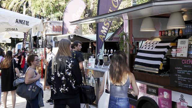 Los Jardines de Viveros se transforman en un espacio gastronómico dedicado al «street food»