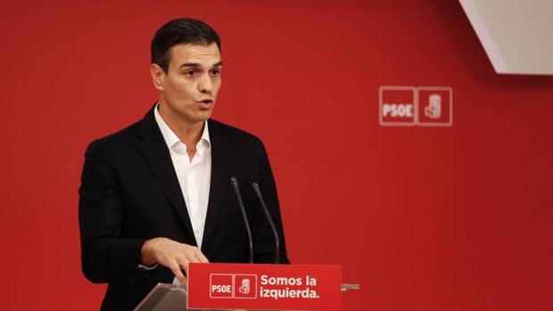 Pedro Sánchez: «La izquierda está con la Constitución»