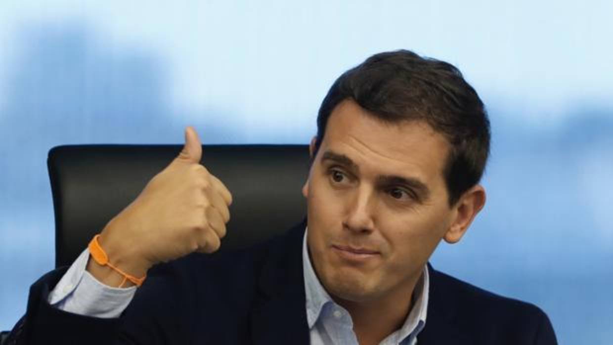 Albert Rivera, líder de Ciudadanos