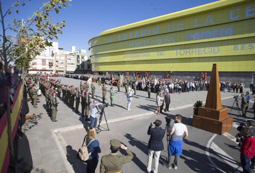 Otros invitados participan en el acto en Villarreal