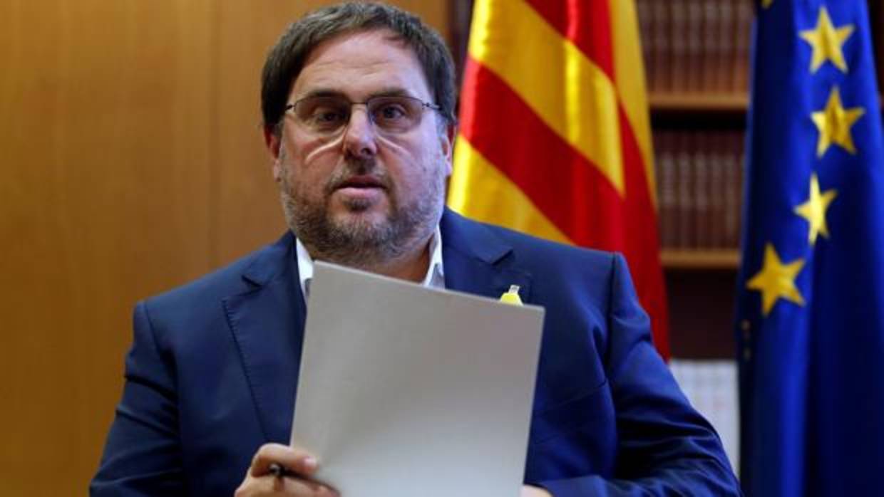 El exvicepresidente de la Generalitat de Cataluña, Oriol Junqueras