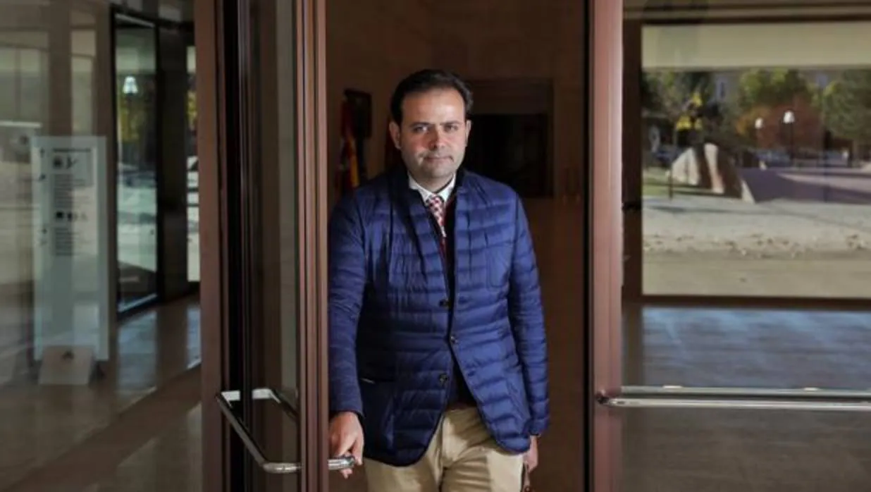 El secretario provincial del PSOE en León y procurador de las Cortes, Celestino Rodríguez