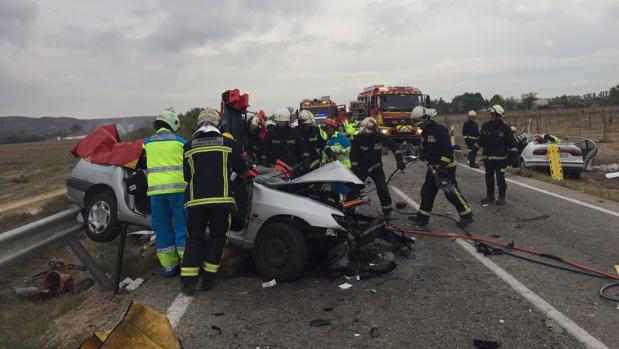 Muere un conductor de 78 años tras chocar con otro coche en Colmenar de Oreja