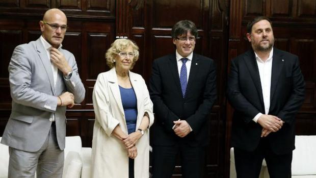 Los vaivenes de la exjuez Carmena ante el conflicto catalán
