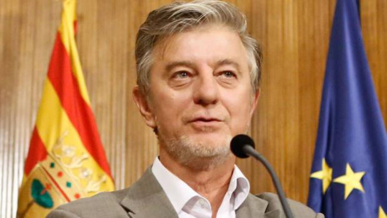 Pedro Santisteve, alcalde de Zaragoza