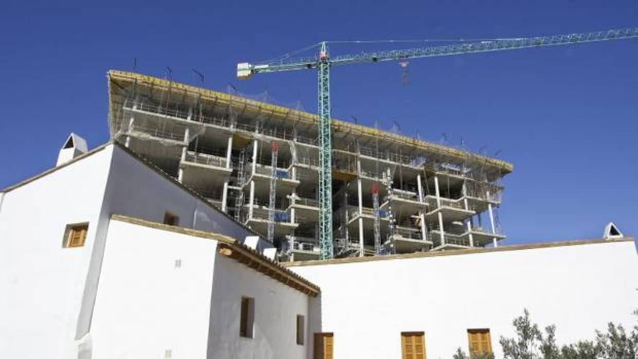 Edificio en construcción en la ciudad de Valencia, en imagen de archivo