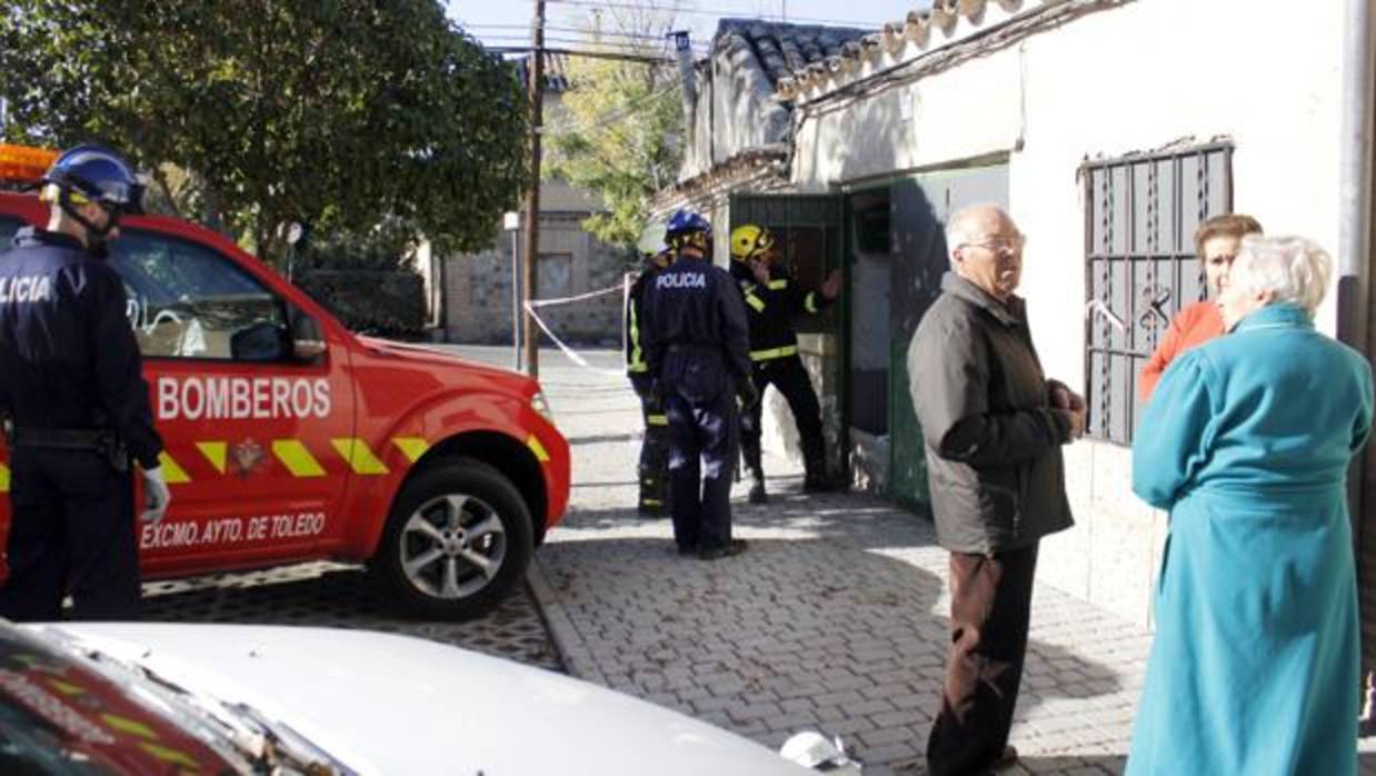 Los bomberos han estado en la vivienda esta mañana