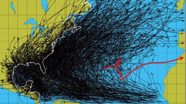 El aniversario de la «tormenta Delta» trae lluvias a Canarias