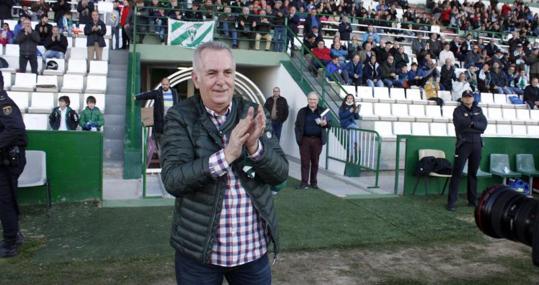 Juan Carlos Pardina, exjugador del Toledo, en el Salto del Caballio